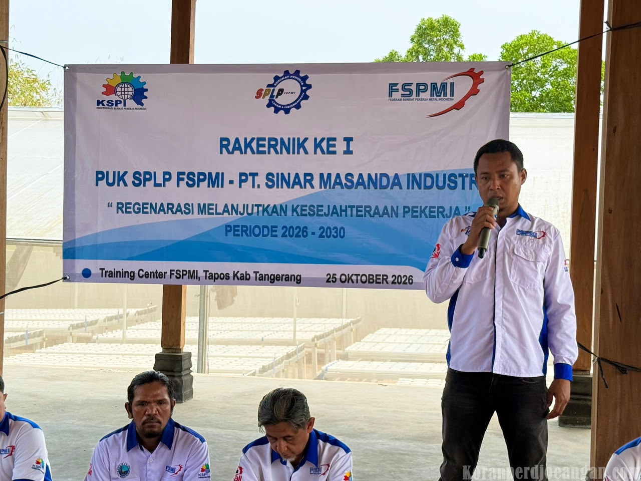 Perkuat Organisasi, Tingkatkan Kesejahteraan Anggota: Pesan Ketua Serikat Pekerja FSPMI PT Sinar Masanda Industri dalam Rapat Kerja