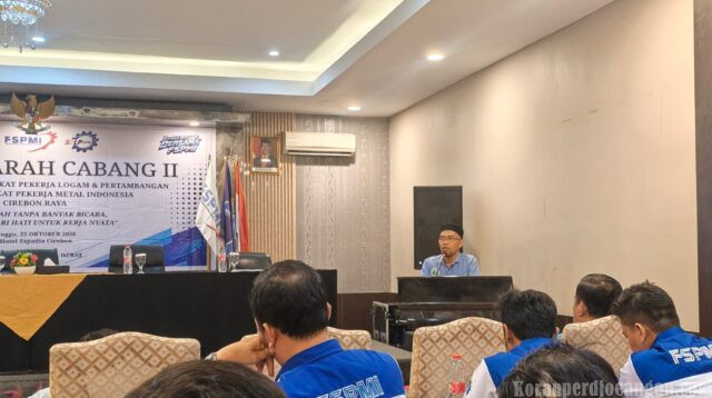 Muscab II SPLP FSPMI Cirebon Raya: Sabilar Rosyad Tekankan Penguatan Organisasi hingga Kualitas PKB