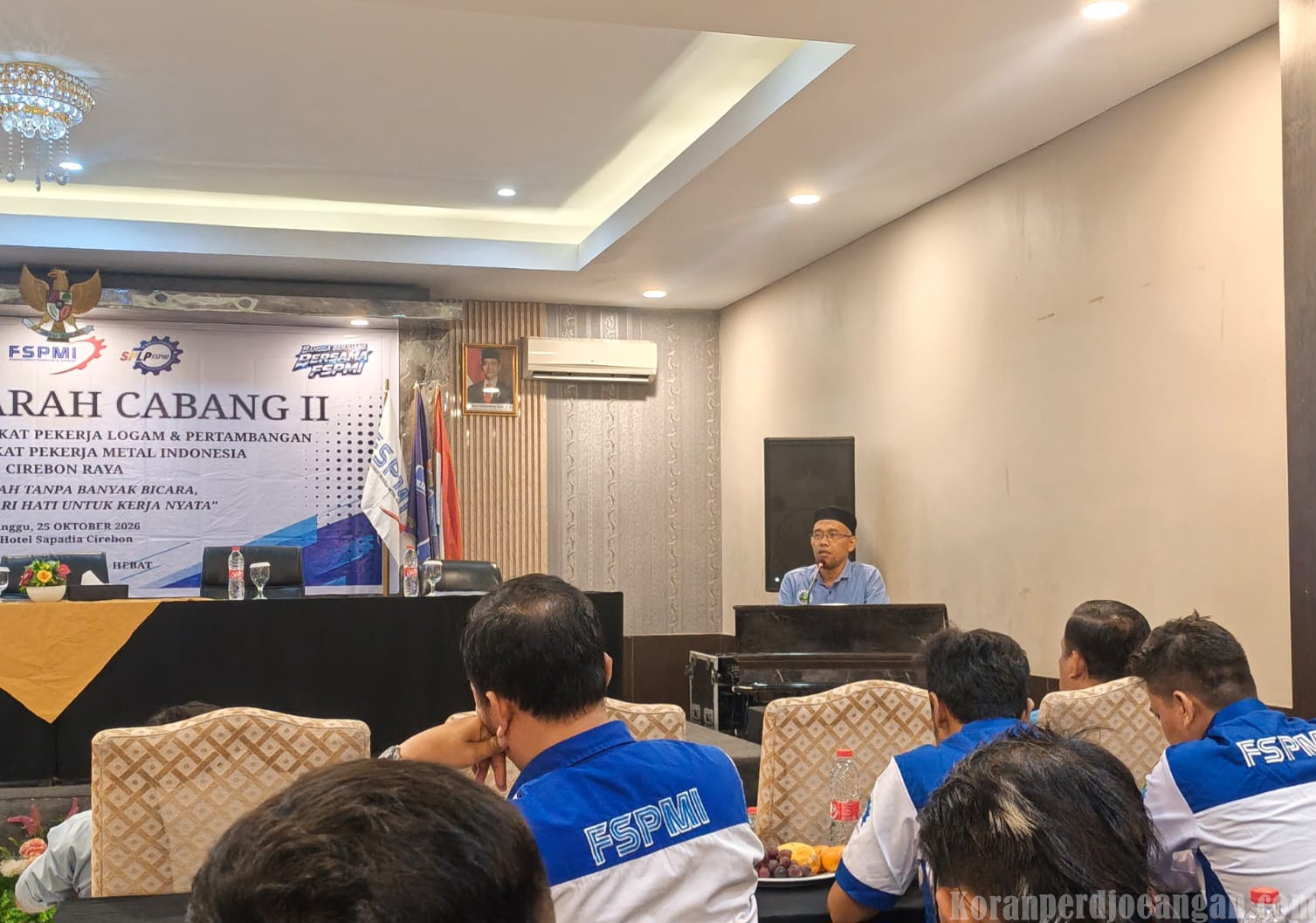 Muscab II SPLP FSPMI Cirebon Raya: Sabilar Rosyad Tekankan Penguatan Organisasi hingga Kualitas PKB