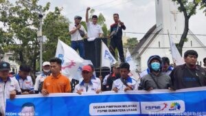 Jelang Penetapan Kenaikan Upah, FSPMI Tuntut UMP Sumut Tahun 2027 Naik 8 s/d 10 %, ini perhitungannya