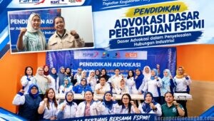 Bagaimana Jika Buruh Di-PHK? FSPMI Latih Kader Perempuan Memahami Langkah Advokasi