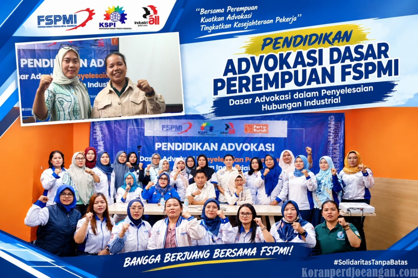 Bagaimana Jika Buruh Di-PHK? FSPMI Latih Kader Perempuan Memahami Langkah Advokasi