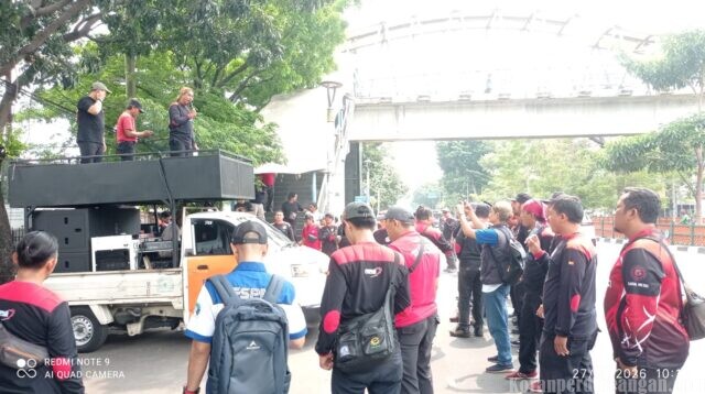 FSPMI DKI Jakarta Kembali Kepung PN Jakarta Timur, Kawal Gugatan terhadap Organisasi