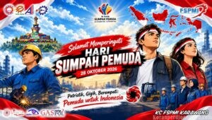 Sumpah Pemuda 2026: Asmat Serum Ajak Buruh Muda Kobarkan Semangat Patriotik, Gigih, dan Berempati