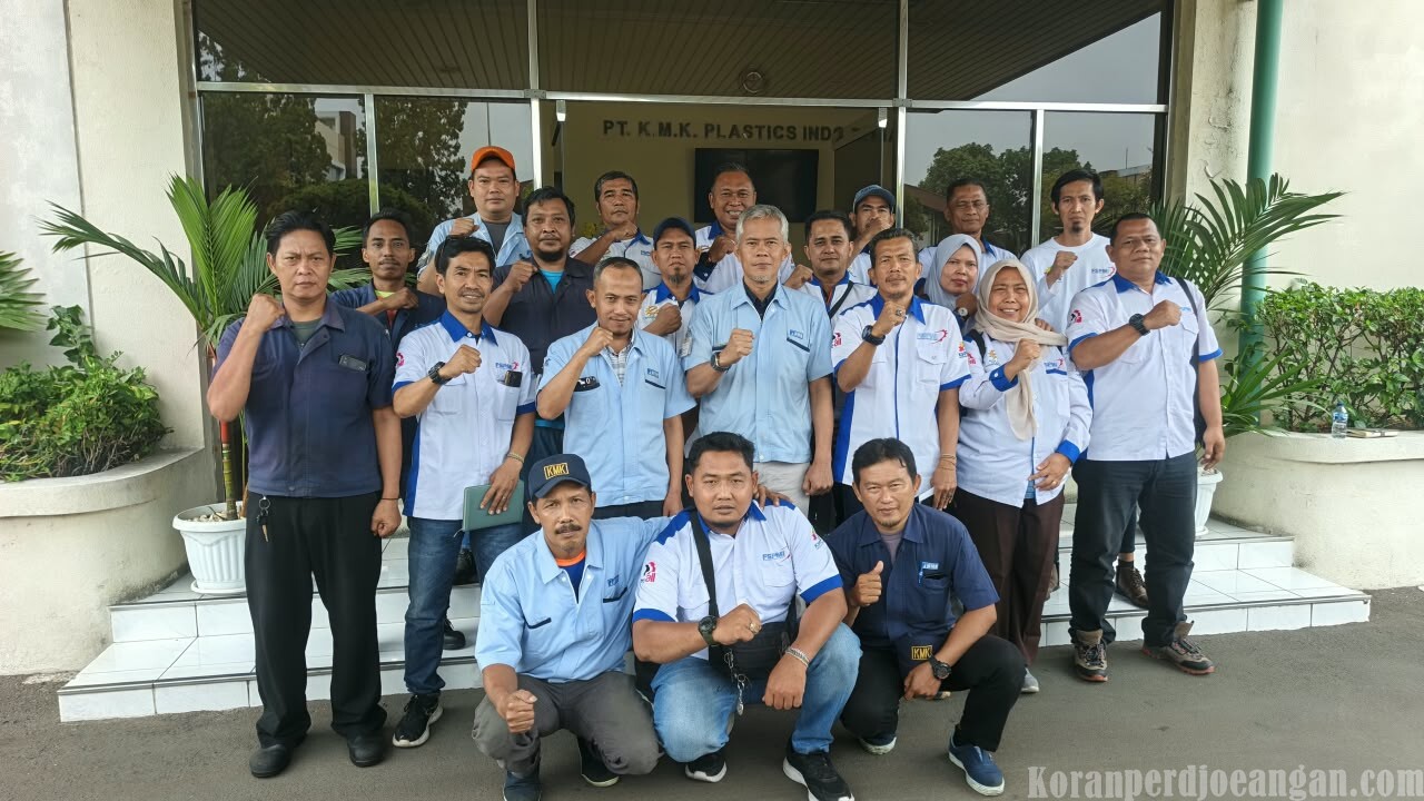 Kunjungan Kerja PC SPEE FSPMI Bekasi ke PT KMK Plastics Indonesia, Perkuat Organisasi dan Hubungan Industrial
