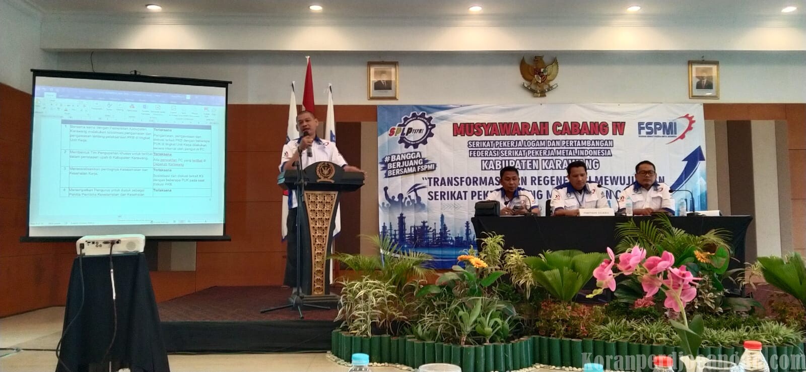 LPJ Diterima, Kepengurusan PC SPLP FSPMI Kab.Karawang 2020–2026 Resmi Demisioner