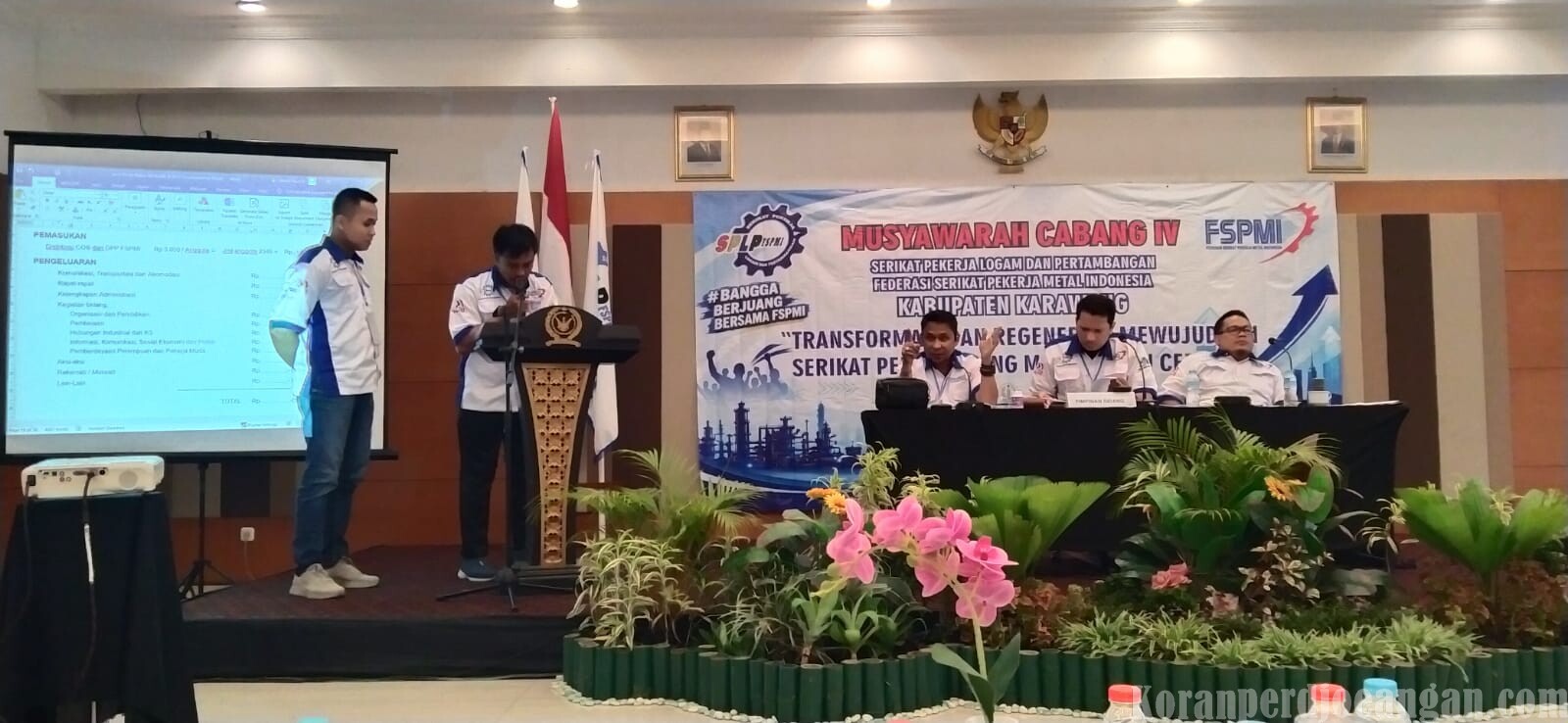 Muscab IV SPLP FSPMI Karawang Tetapkan Program Kerja dan Rekomendasikan Rengga Masuk LKS Tripartit