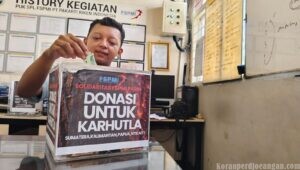 FSPMI PT PARIN Peringati HUT 25 Tahun dengan Donasi Karhutla