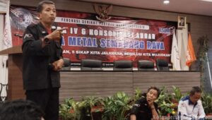 Seknas Garda Metal Inaini Marzuki Tekankan Militansi, Integritas, dan Keteguhan Sikap Kader