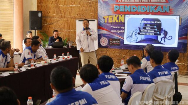 Selenggarakan Pendidikan Teknik Negosiasi, PUK SPAMK FSPMI PT. Musashi Siapkan Tim Negosiator Handal