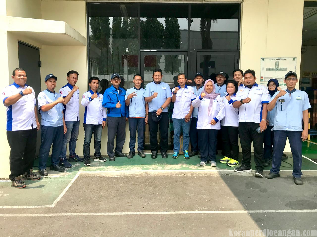 Perkuat Soliditas Organisasi, PC SPEE FSPMI Bekasi Kunjungi PT Yamani Spring Indonesia