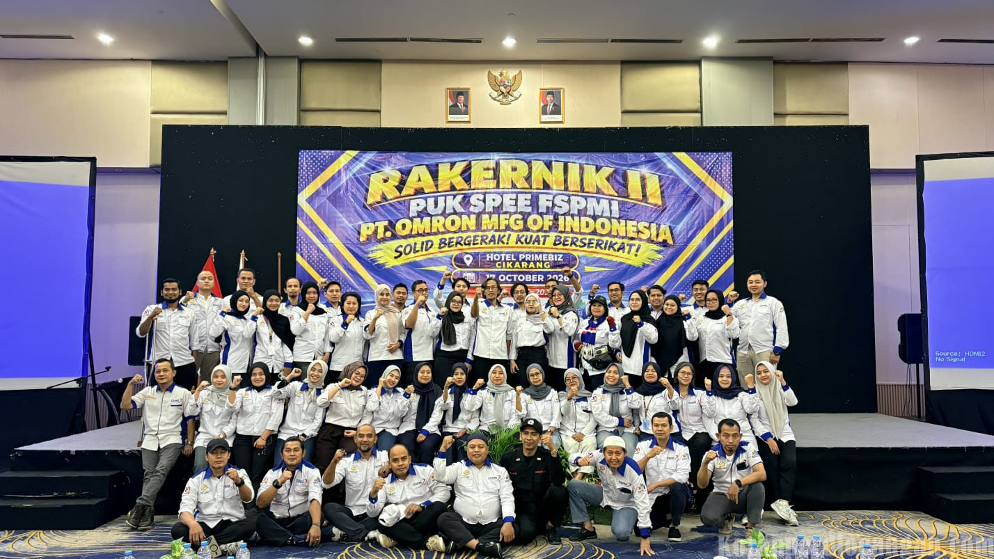 Rakernik II PUK SPEE FSPMI PT Omron: Solid Bergerak, Kuat Berserikat!