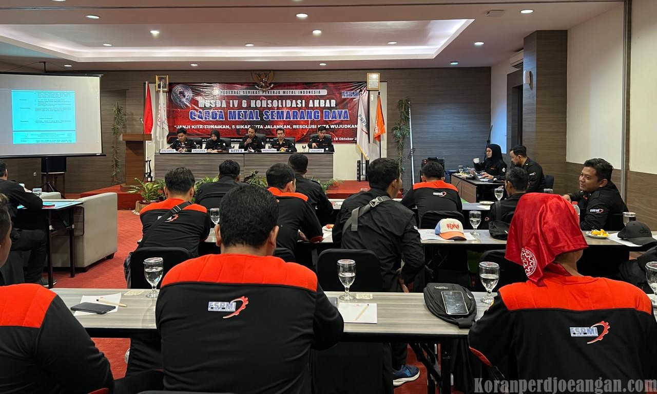 MUSDA IV Garda Metal Semarang Raya Digelar, Teguhkan Komitmen Menjalankan Lima Sikap dan Mewujudkan Resolusi