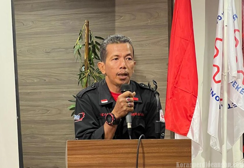 Seknas Garda Metal Isnaini Marzuki Ajak Anggota di Jawa Tengah Perkuat Pengorganisasian Buruh