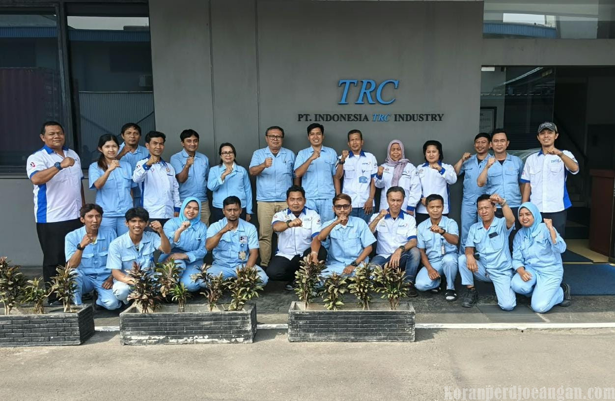 Pastikan Barisan Tetap Solid, PC SPEE FSPMI Kabupaten/ Kota Bekasi Kunjungi PT. Indonesia TRC Industry