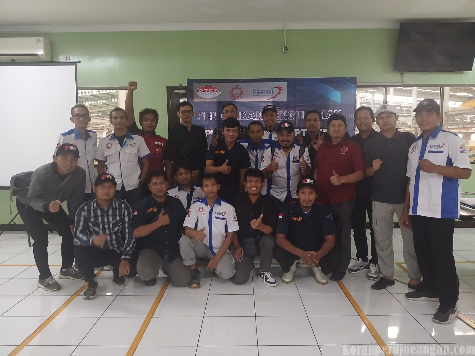 Tingkatkan Kemampuan Pengupahan dan Daya Runding, PUK SPAMK FSPMI PT.STEP Gelar Pendidikan Pengupahan dan Bonus.