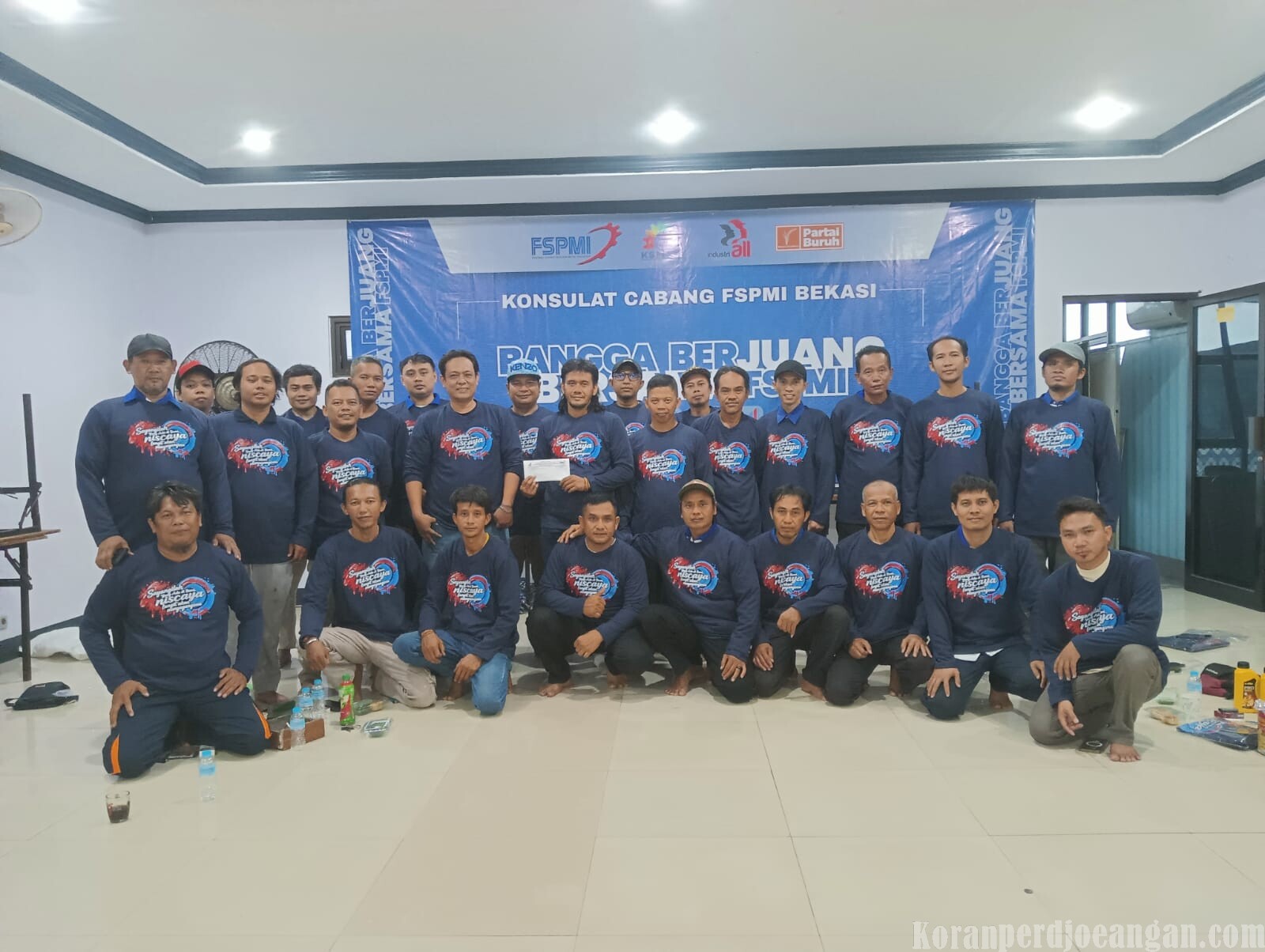 Bidang VI PC SPAI FSPMI Bekasi Gelar Rapat Konsolidasi, Matangkan Persiapan Santunan Anak Yatim