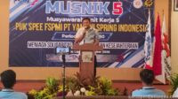 Musnik V PUK SPEE FSPMI PT Yamani Spring Indonesia, Momentum Evaluasi dan Menata Langkah ke Depan