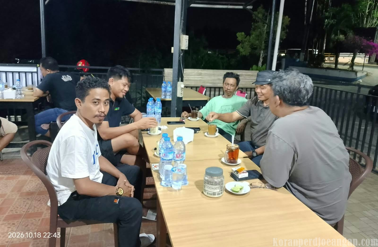 Ngopi Bareng di H. Anto 2, Perkuat Silaturahmi dan Soliditas FSPMI Sulawesi Tenggara