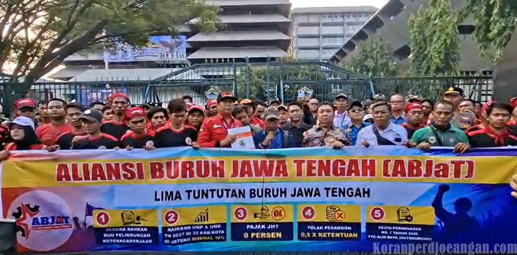 ABJaT Desak DPR RI Sahkan UU Pelindungan Ketenagakerjaan, Sampaikan Sembilan Tuntutan Utama Masuk dalam UU